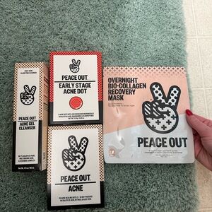 peace out skincare bundle